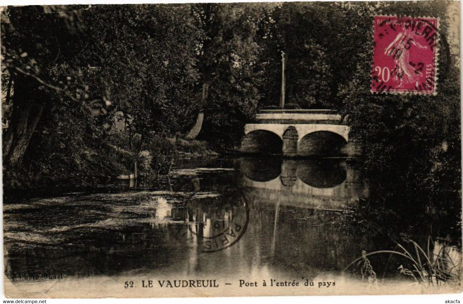 CPA Le VAUDREUIL - Pont A L'entrée Du Pays (163475) - Le Vaudreuil