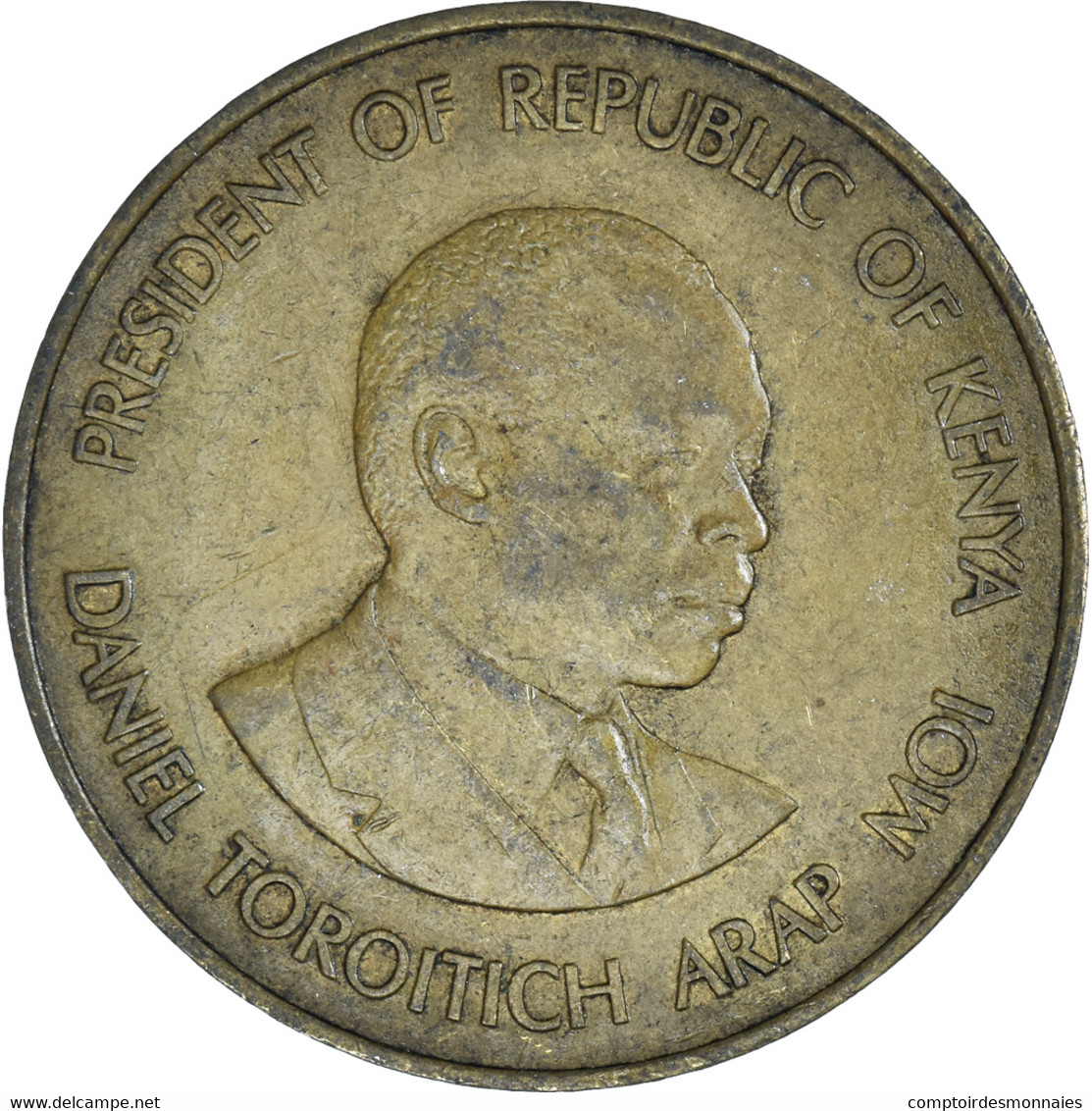 Monnaie, Kenya, 10 Cents, 1980 - Kenya