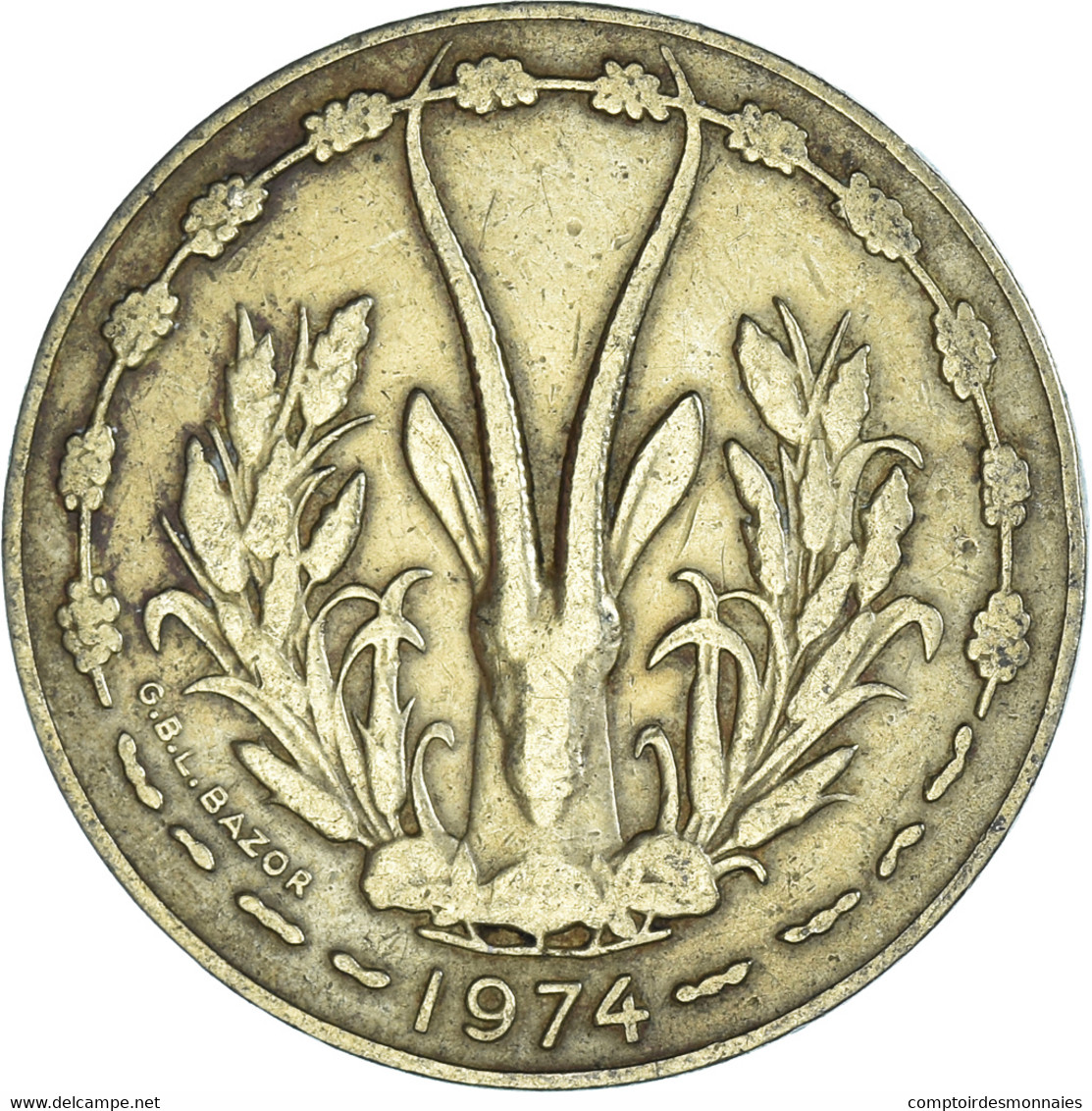 Monnaie, Communauté économique Des États De L'Afrique De L'Ouest, 10 Francs - Ivory Coast