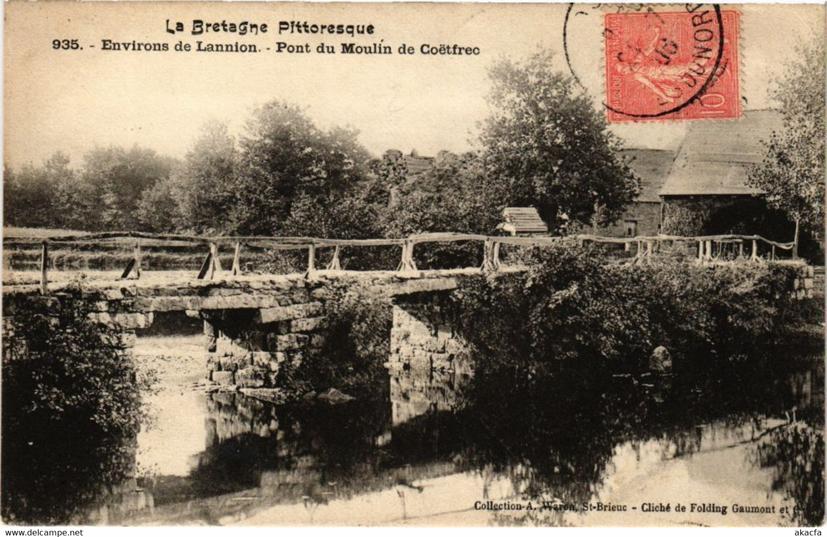 CPA LANNION - Pont Du Moulin De Coétfrec (230349) - Lannion