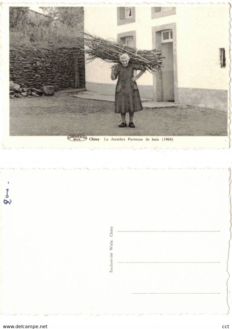 Chiny   La Dernière Porteuse Du Bois (1964) - Chiny