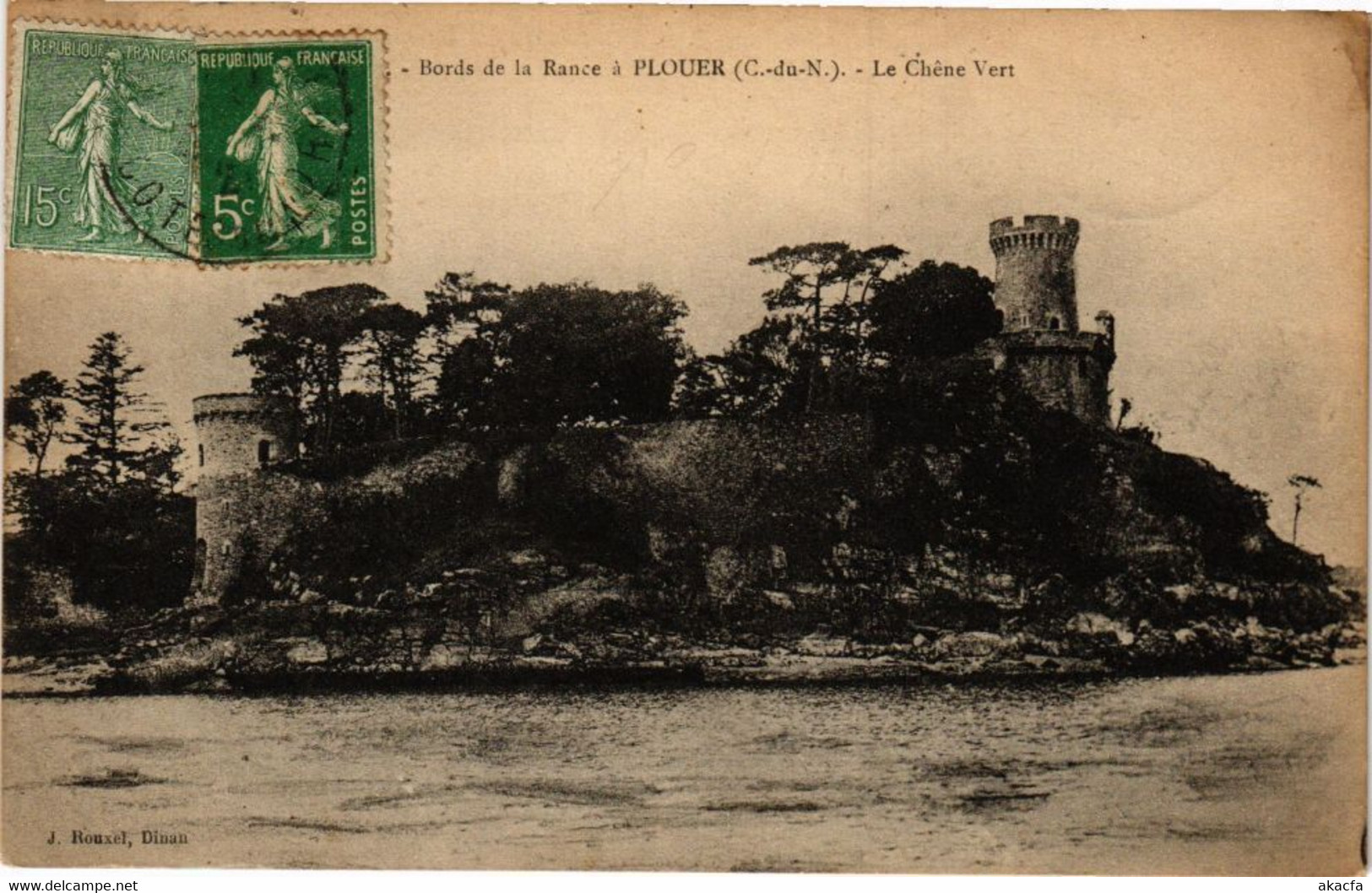 CPA PLOUER-Bords De La Rance-Le Chéne Vert (230907) - Plouër-sur-Rance