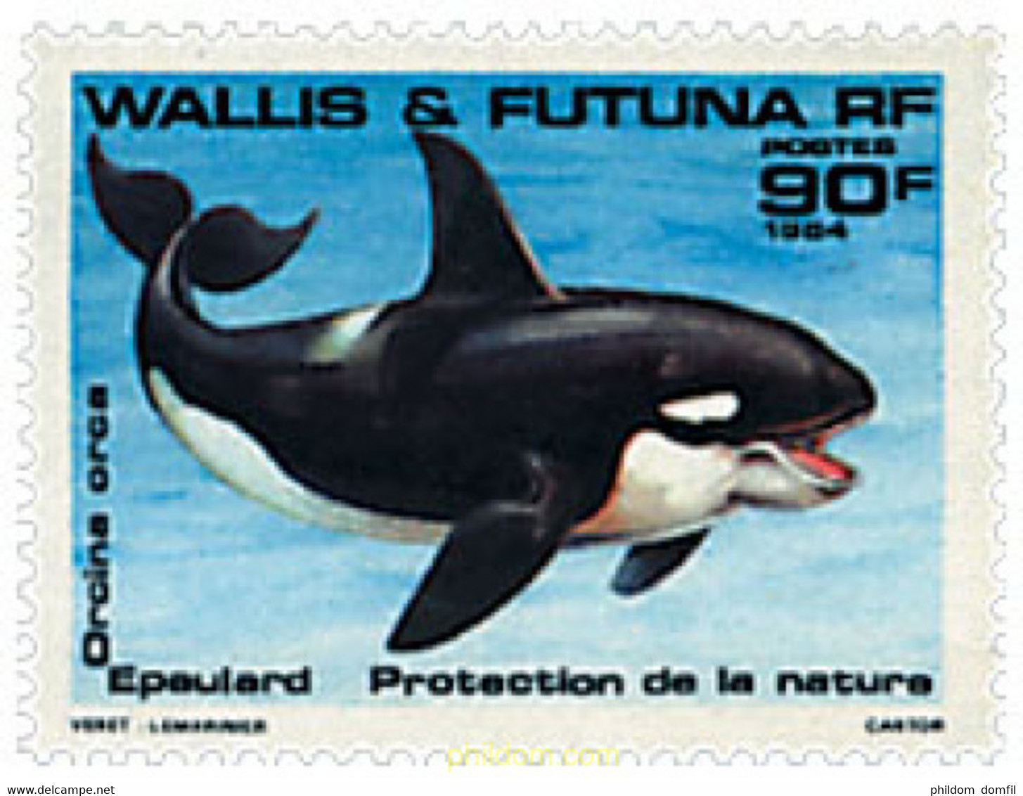 36736 MNH WALLIS Y FUTUNA 1984 PROTECCION DE LA NATURALEZA - Oblitérés