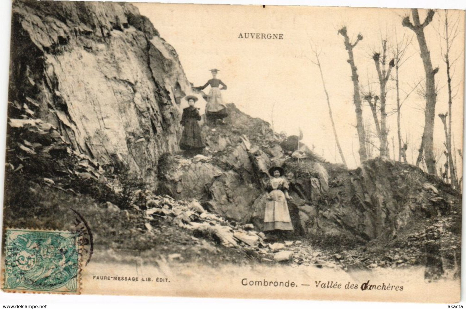 CPA Auvergne - COMBRONDE - Vallée Des Cancheres (221496) - Combronde