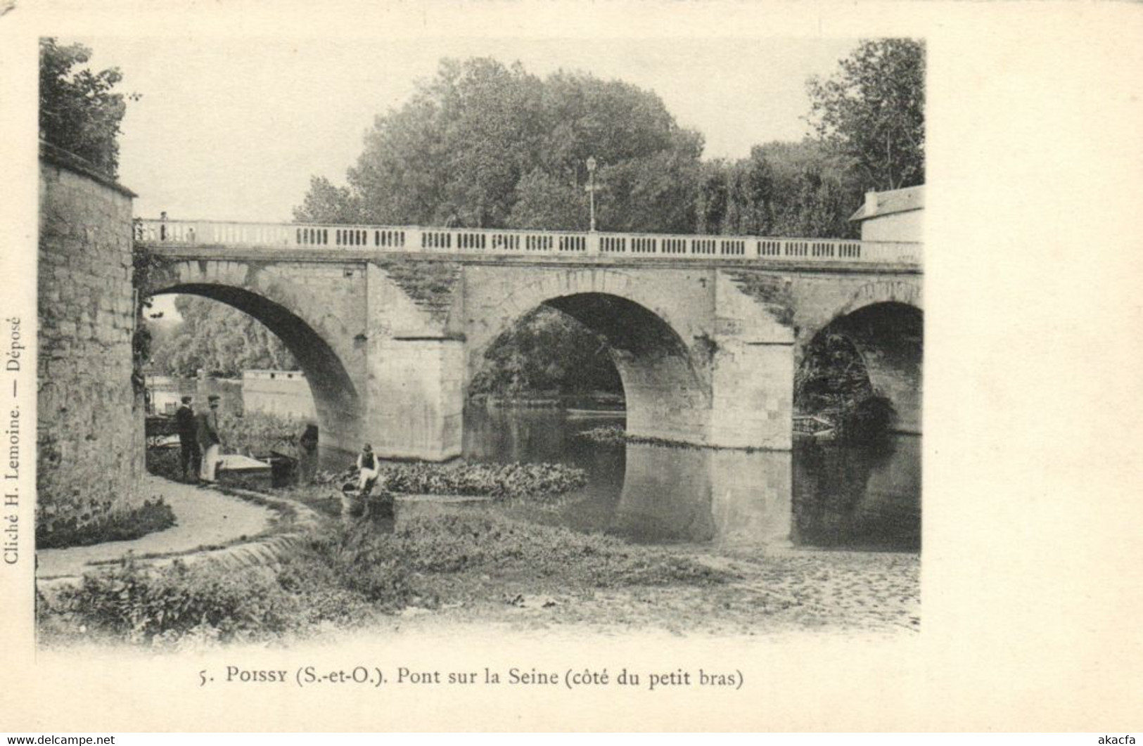 CPA POISSY-Pont Sur La SEINE (260392) - Poissy