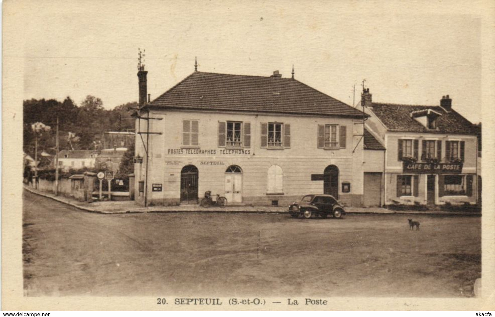 CPA SEPTEUIL-La Poste (260438) - Septeuil