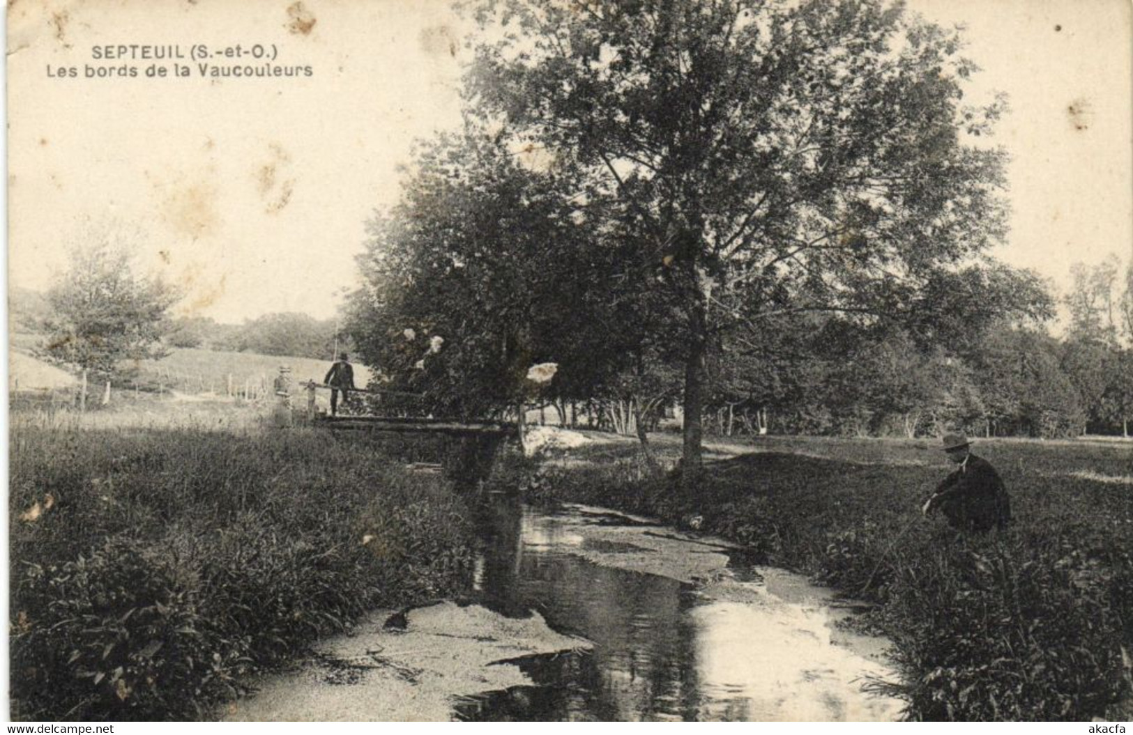 CPA SEPTEUIL-Les Bords De La Vaucouleurs (260440) - Septeuil