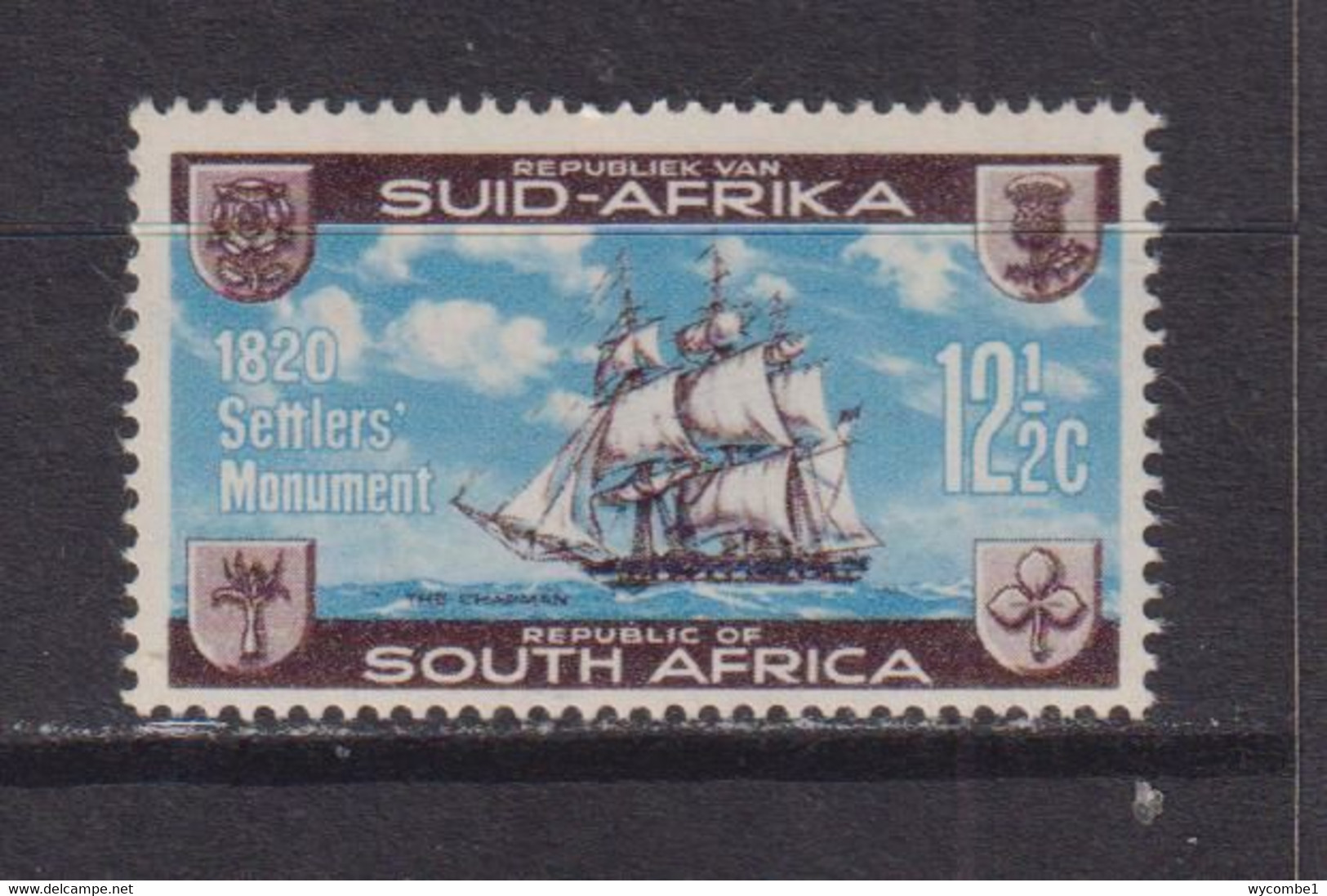 SOUTH AFRICA - 1962 Immigrant Ship 121/2c Never Hinged Mint - Ungebraucht