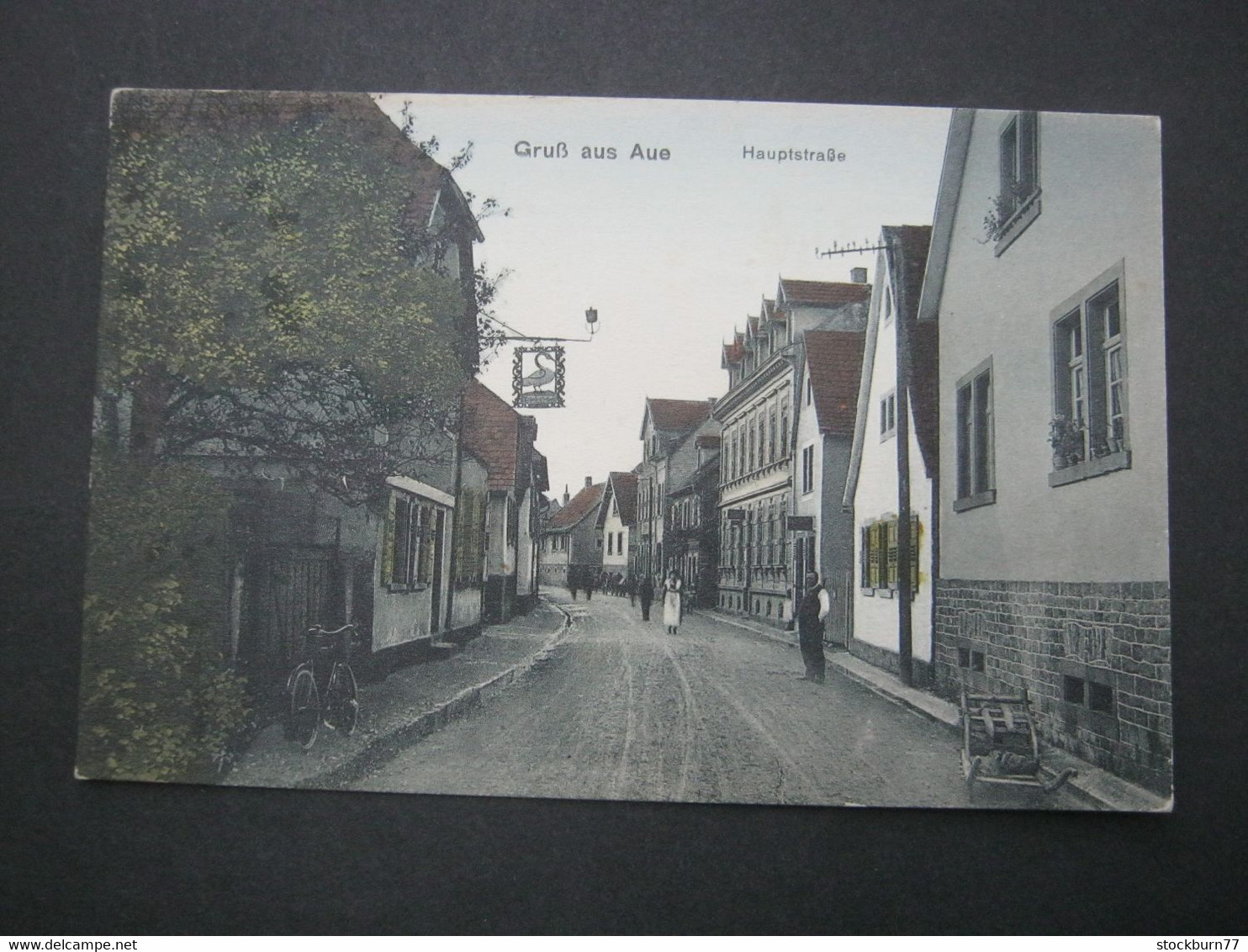 AUE , Strasse, Schöne Karte Um 1910 - Aue