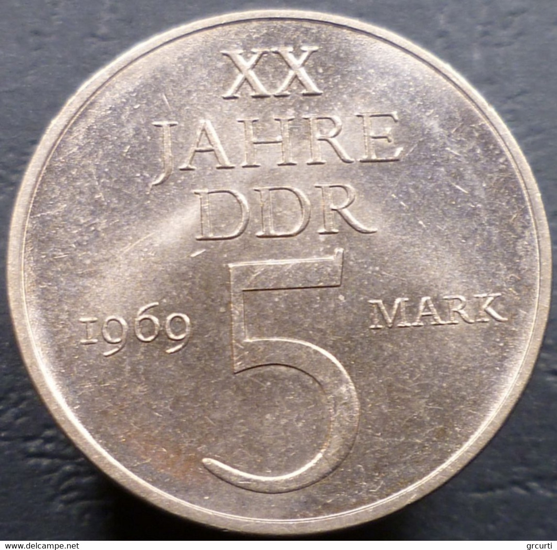 Germania DDR - 5 Mark 1969 - 20°anniversario D.D.R. - KM# 22.1 - 5 Mark