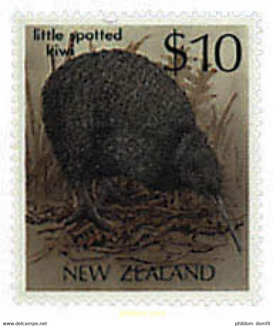 44683 MNH NUEVA ZELANDA 1989 AVES. KIWI - Variétés Et Curiosités