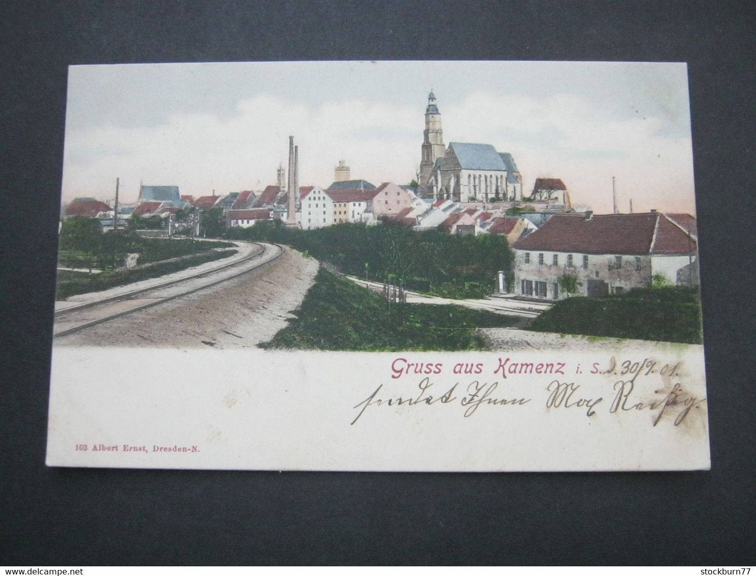 KAMENZ   , Schöne Karte Um 1901 - Kamenz