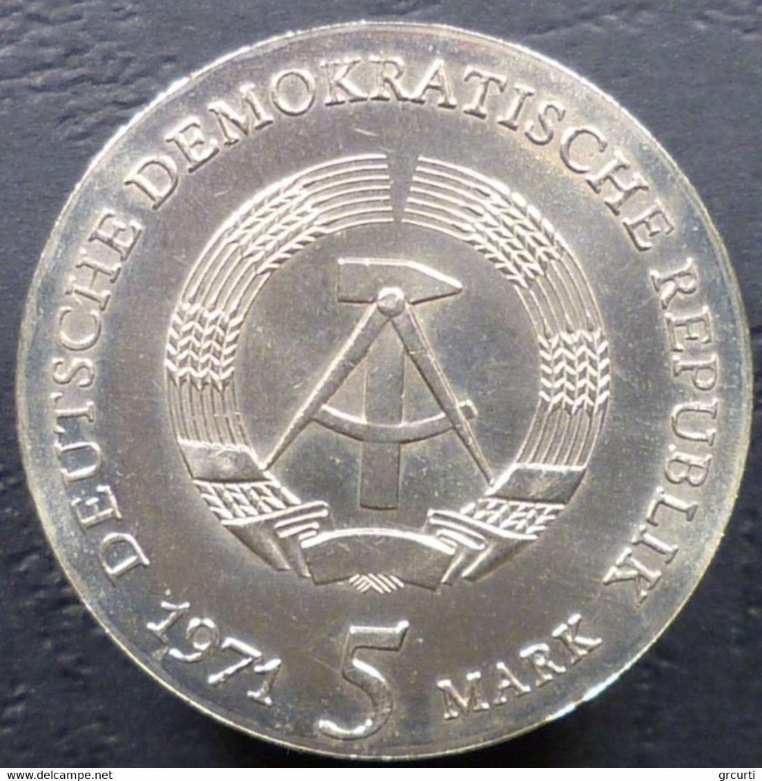 Germania DDR - 5 Mark 1971 - 400° Nascita Di Giovanni Keplero - KM# 30 - 5 Mark