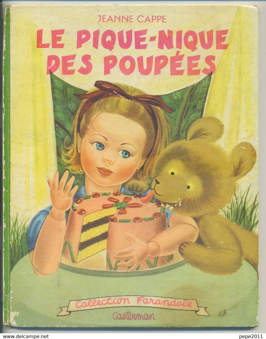 Jeanne Cappe - Le Pique-Nique Des Poupées - Casterman / Collection Farandole - EO 1953 - Casterman