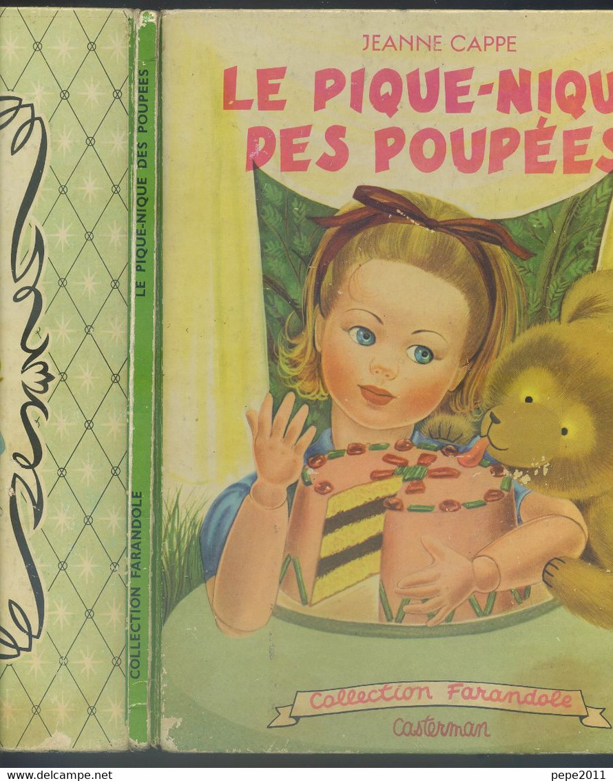 Jeanne Cappe - Le Pique-Nique Des Poupées - Casterman / Collection Farandole - EO 1953 - Casterman