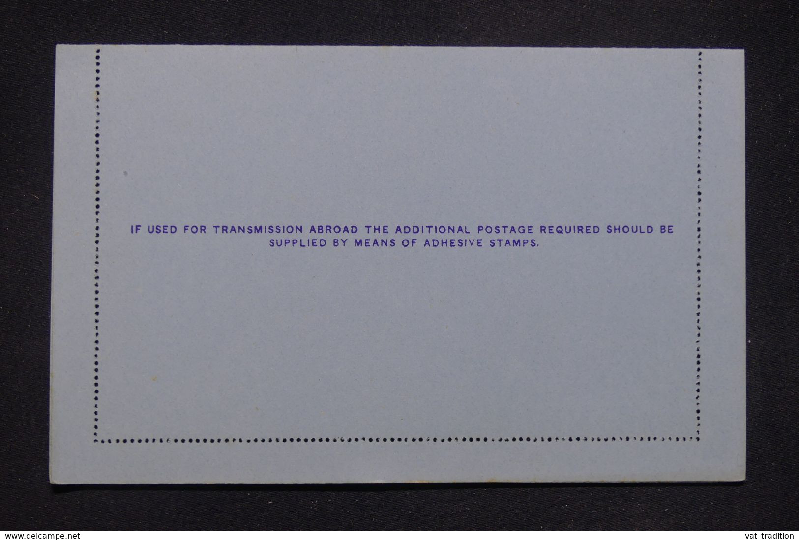 ZANZIBAR - Entier Postal Avec Surcharge Spécimen  - L 133569 - Zanzibar (...-1963)