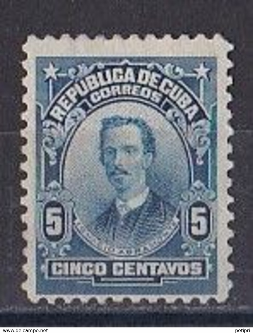Cuba  République 1930-1949   Y&T  N ° 163 Neuf* - Unused Stamps