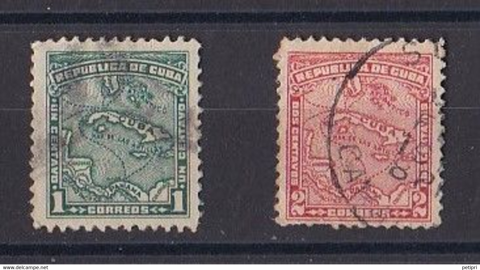 Cuba  République 1930-1949   Y&T  N ° 166  167  Oblitéré - Oblitérés