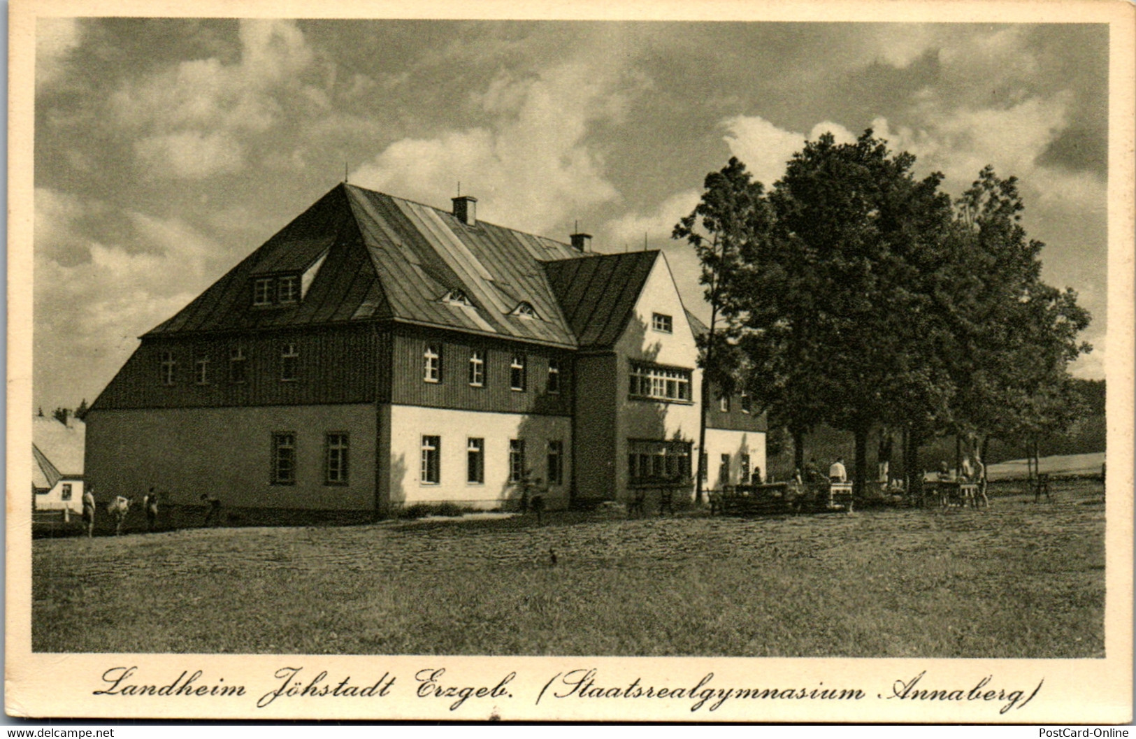 39207 - Deutschland - Jöhstadt , Landheim , Staatsrealgymnasium Annaberg , Gymnasium - Gelaufen 1931 - Jöhstadt