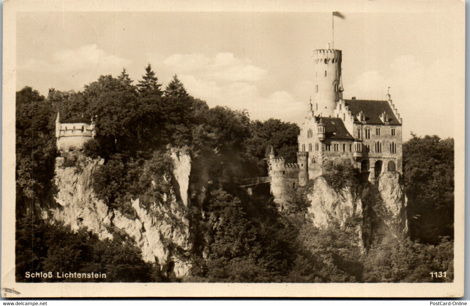 39284 - Deutschland - Schloss Lichtenstein - Gelaufen 1933 - Lichtenstein