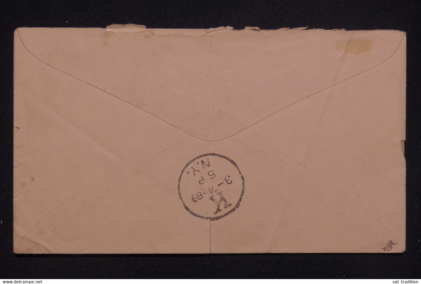 ETATS UNIS - Entier Postal De Newburch Pour New York En 1889 - L 133622 - ...-1900