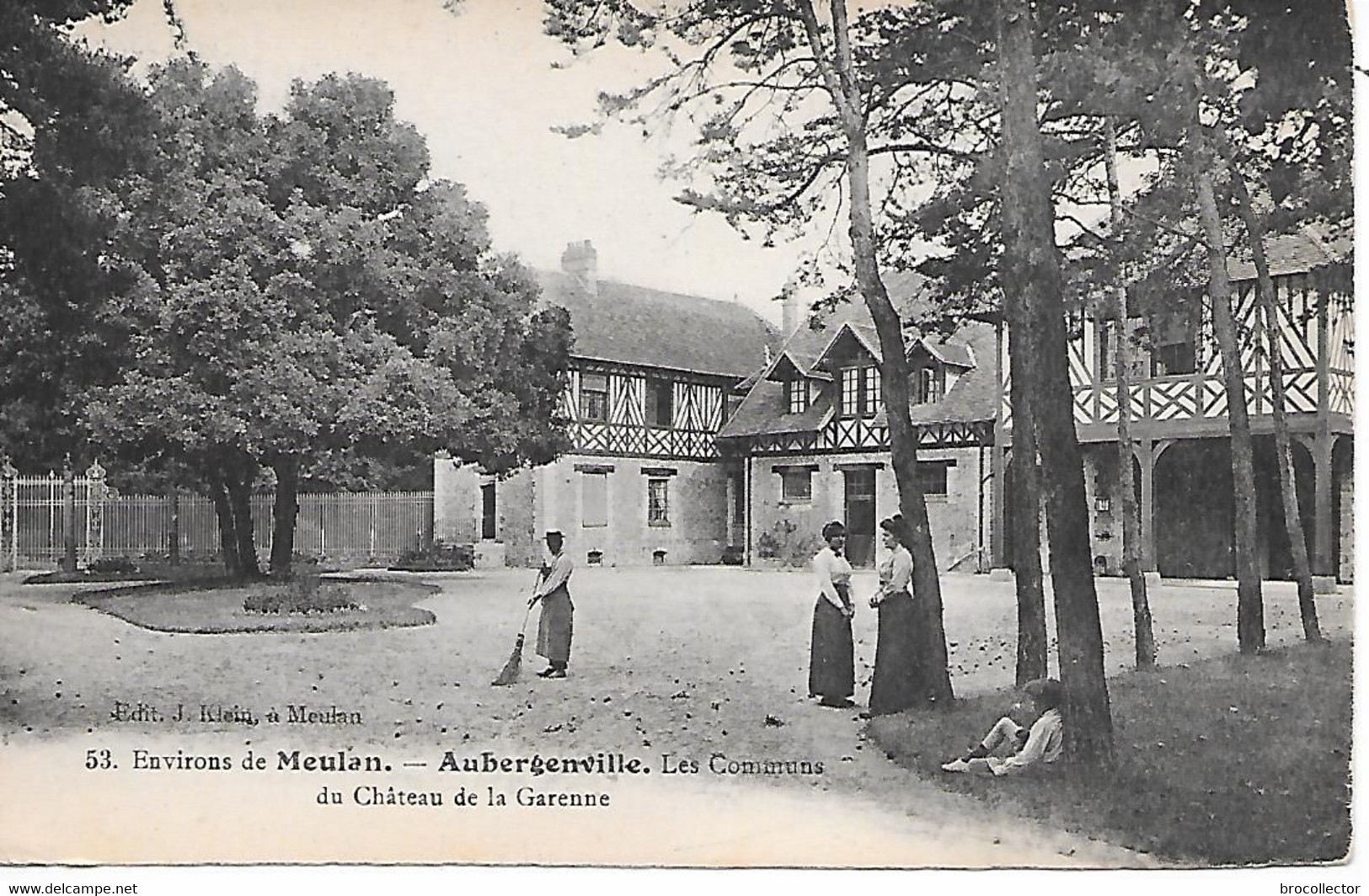 AUBERGENVILLE  ( 78 ) -  Chateau De La Garenne - Les Communs - Aubergenville