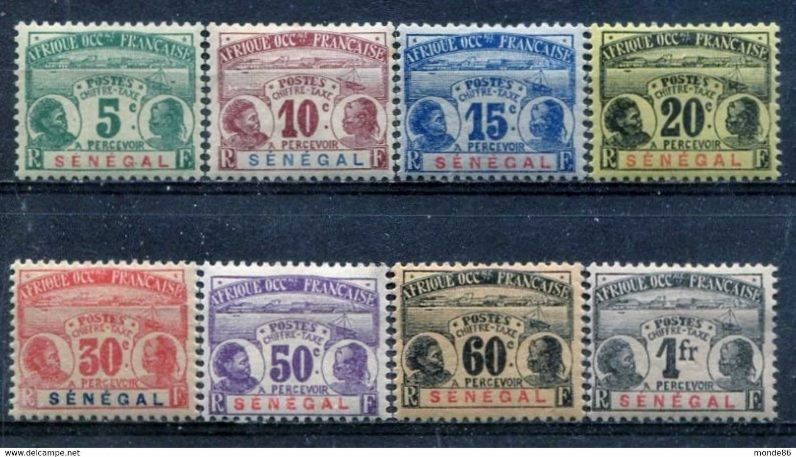 SENEGAL - Y&T Taxe N° 4-11 * - Timbres-taxe