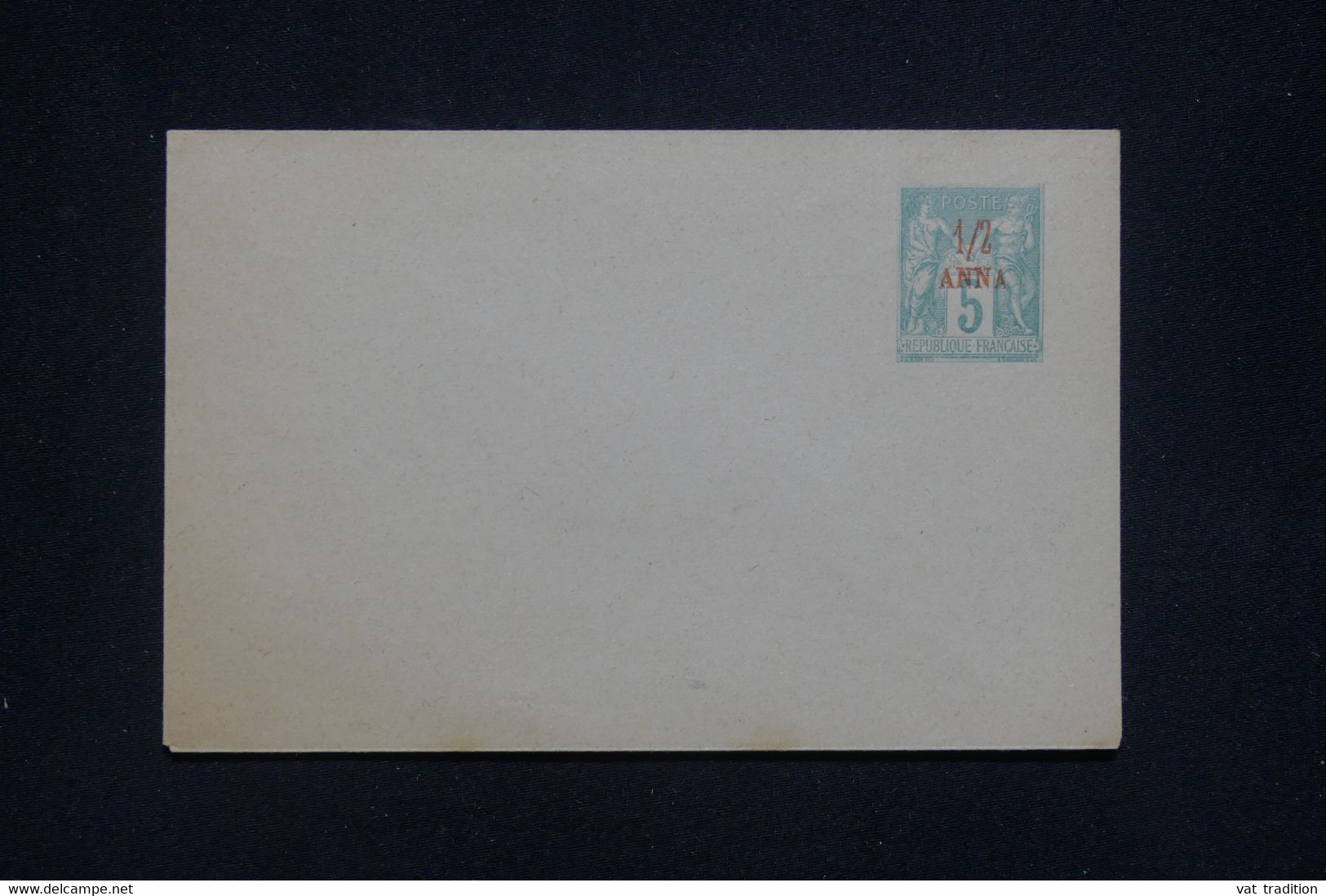 ZANZIBAR - Entier Postal ( Enveloppe ) Type Sage Surchargé, Non Circulé  - L 133631 - Covers & Documents