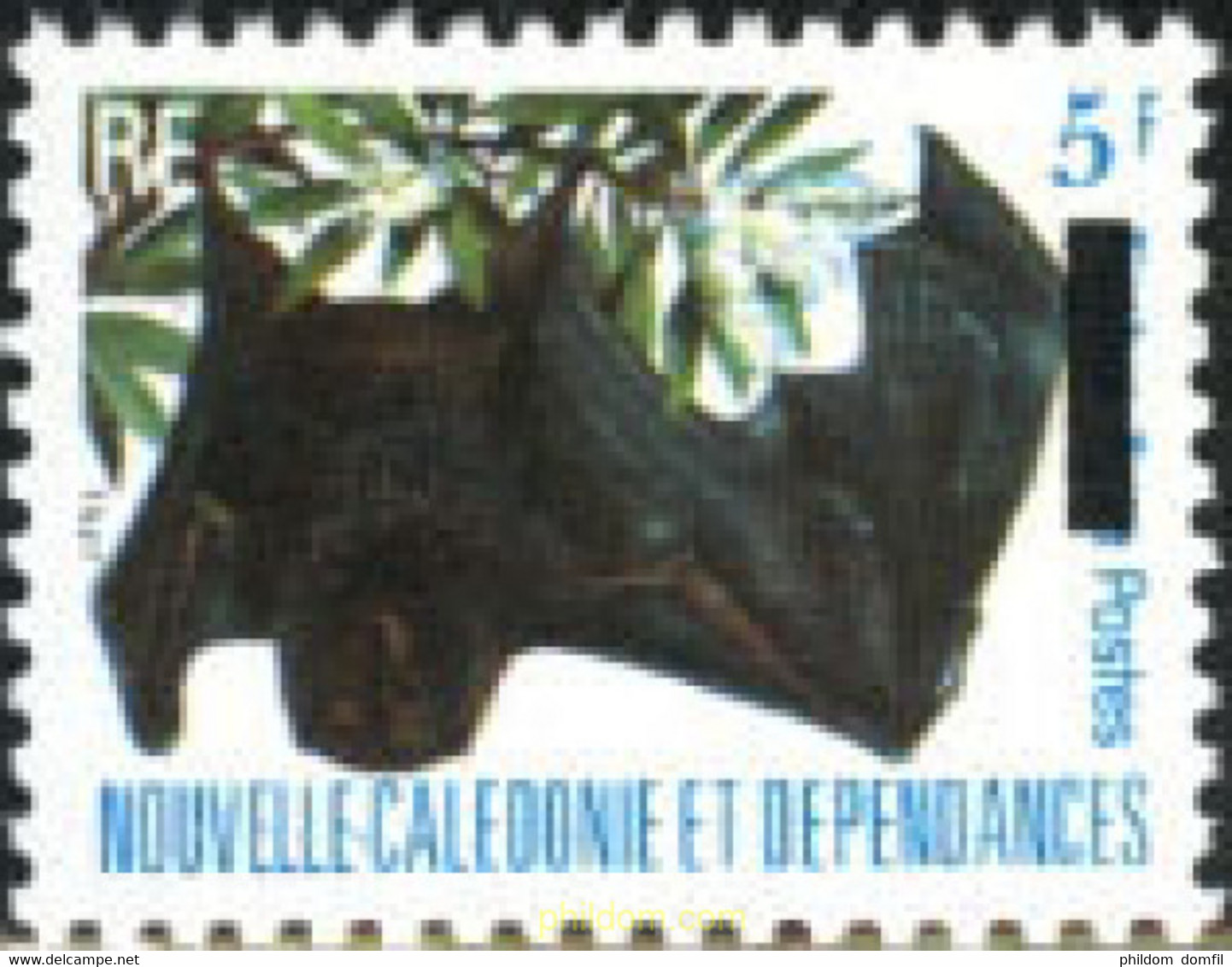 44569 MNH NUEVA CALEDONIA 1994 MURCIELAGOS - Used Stamps