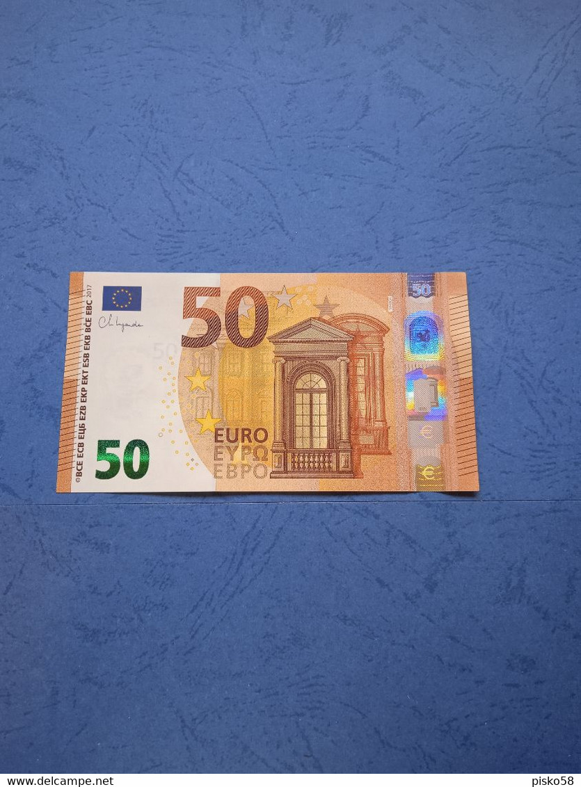 50 EURO-LAGARDE-UNC - 50 Euro