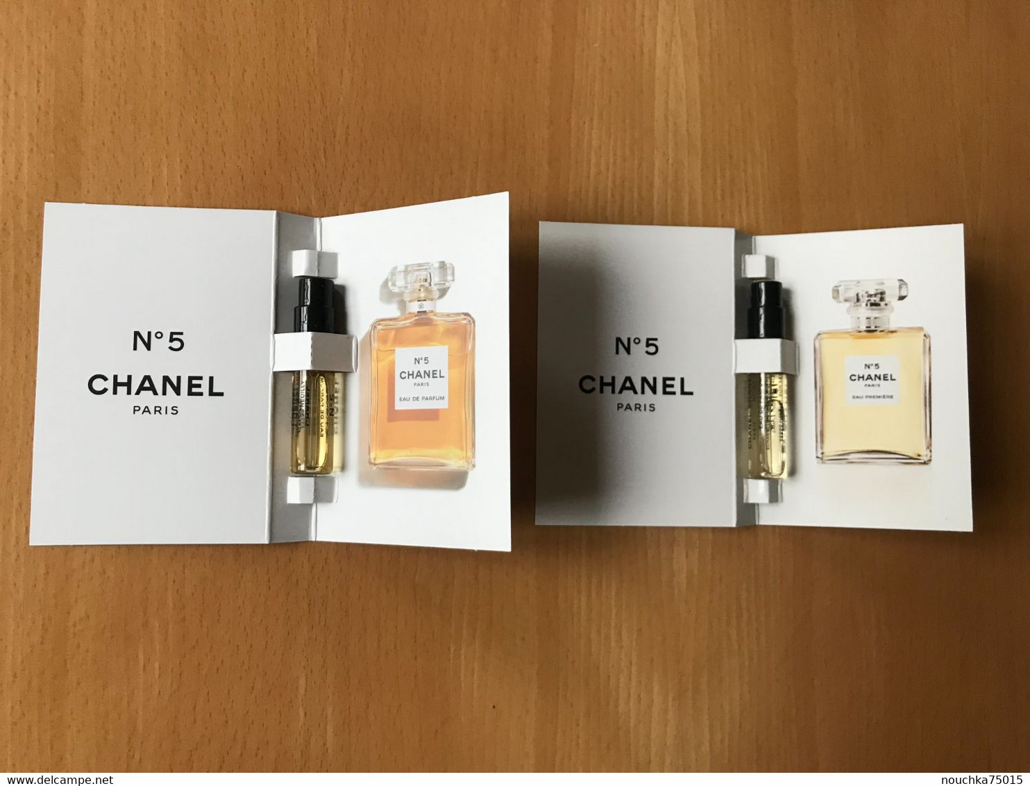 Chanel - Lot De Deux échantillons N° 5 - Campioncini Di Profumo (testers)