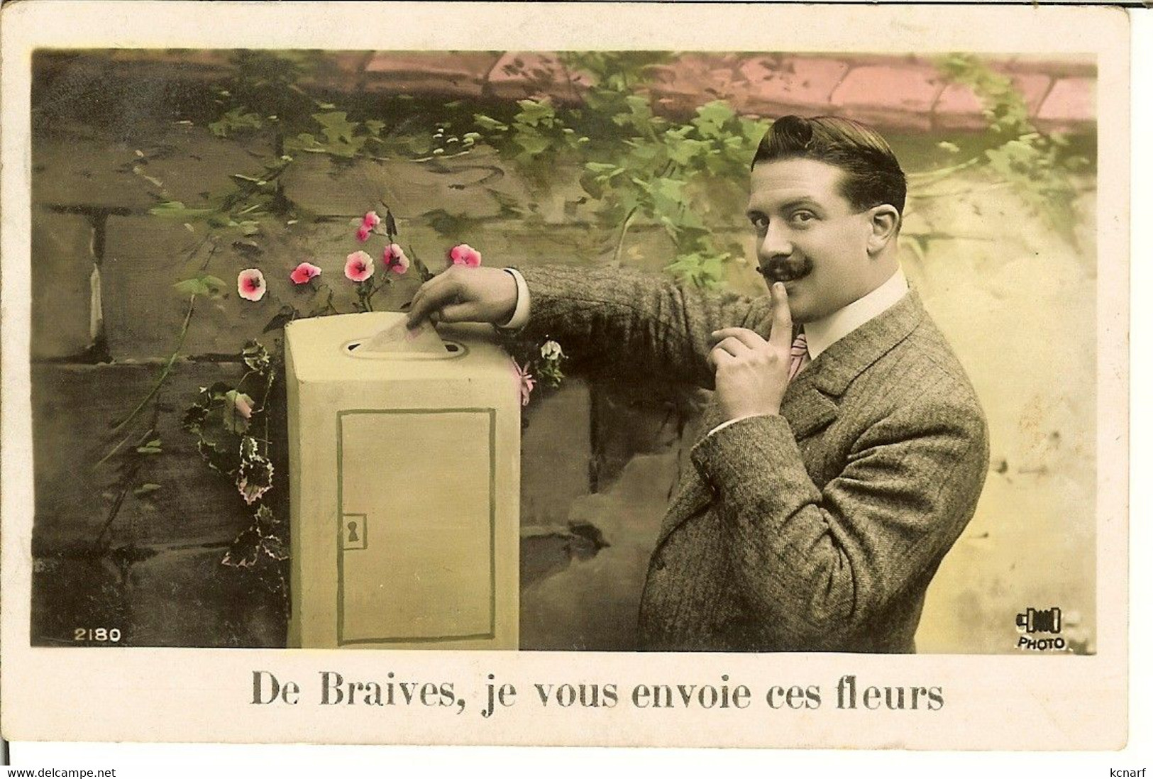 CP De BRAIVES , Je Vous Envoie Ces Fleurs - Braives