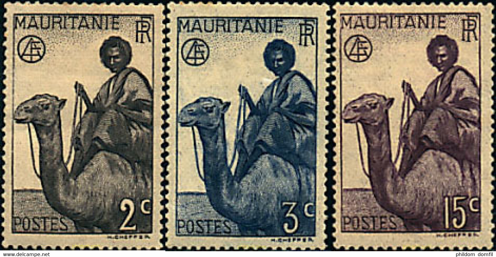 672249 HINGED MAURITANIA 1938 CAMELLOS. - Used Stamps
