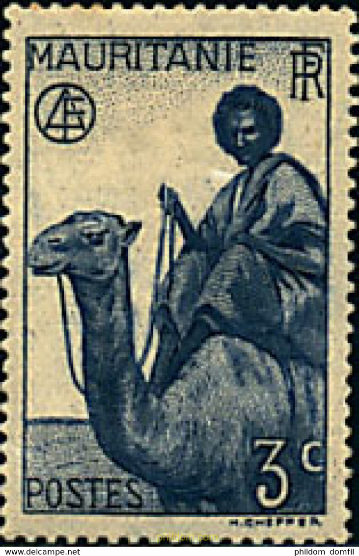 672250 HINGED MAURITANIA 1938 CAMELLOS. - Used Stamps