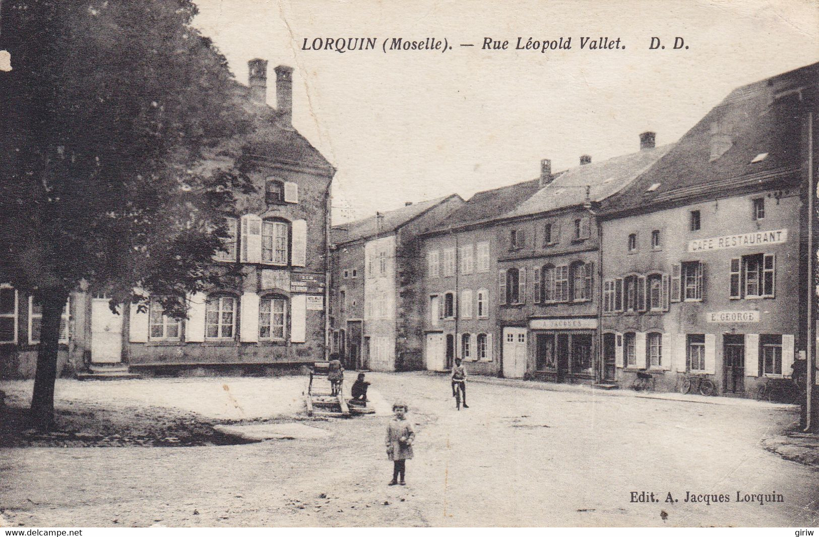 Lorquin Rue Léopold Vallet - Lorquin