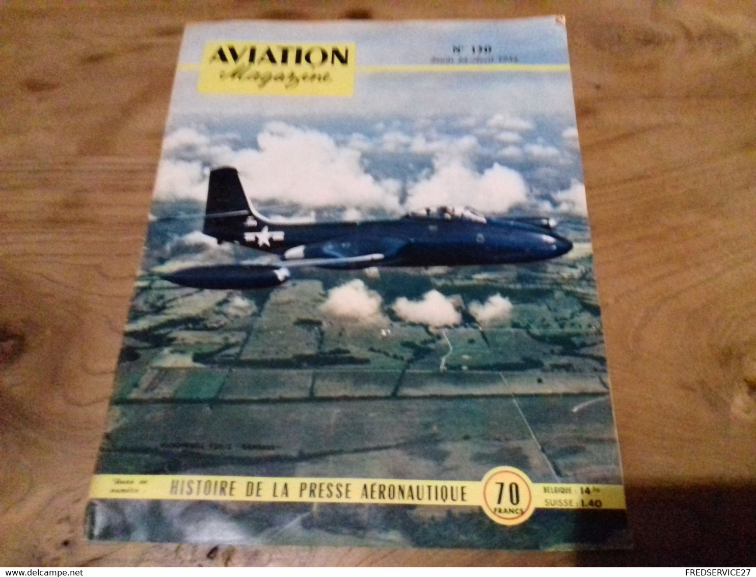 40/ AVIATION MAGAZINE N° 130 1955 MC DONNELL F2H 2 BANSHEE / HISTOIRE DE LA PRESSE AERONAUTIQUE - Aviation