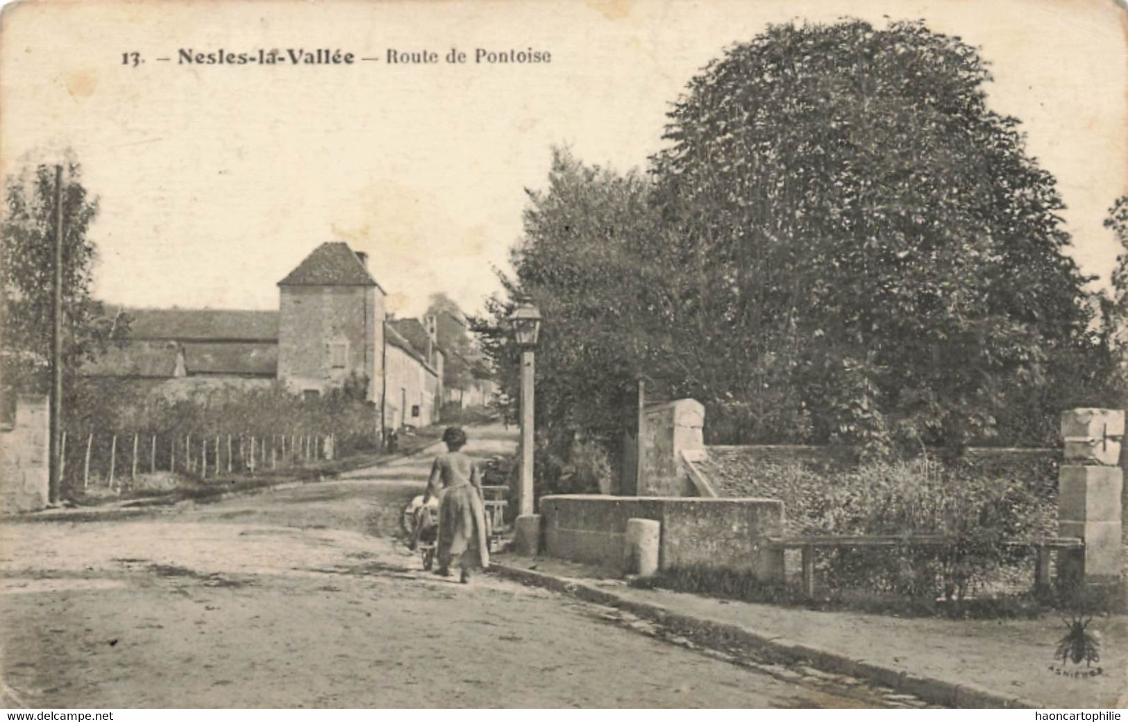 95 Nesles  La Vallée  Route De Pontoise - Nesles-la-Vallée