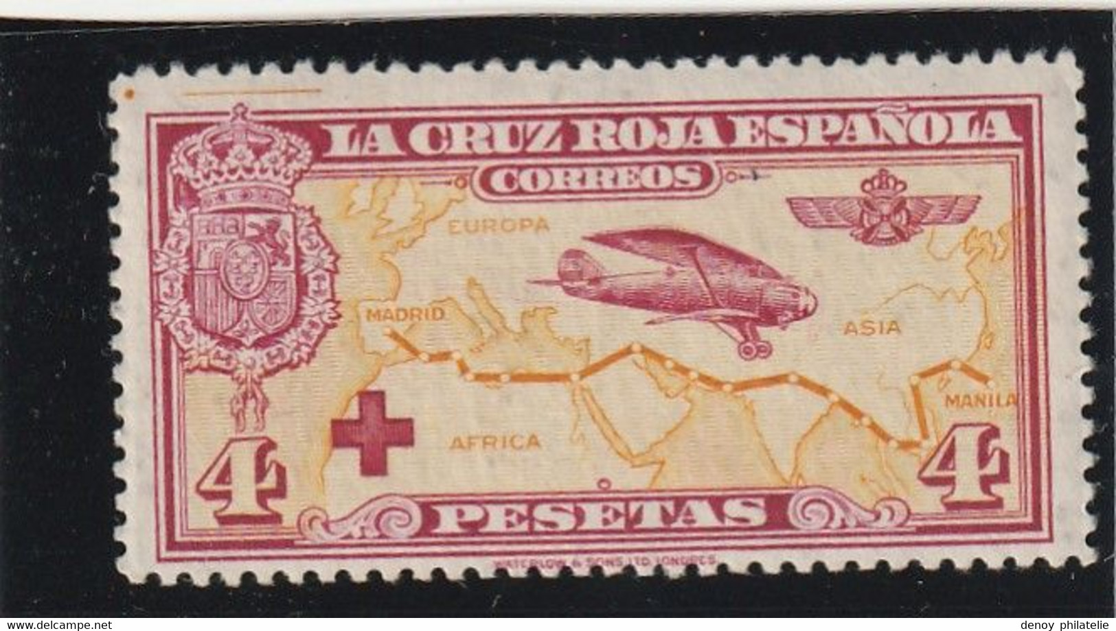 Espagne Pa 6 Avec Charniére Infime* Invisble - Unused Stamps