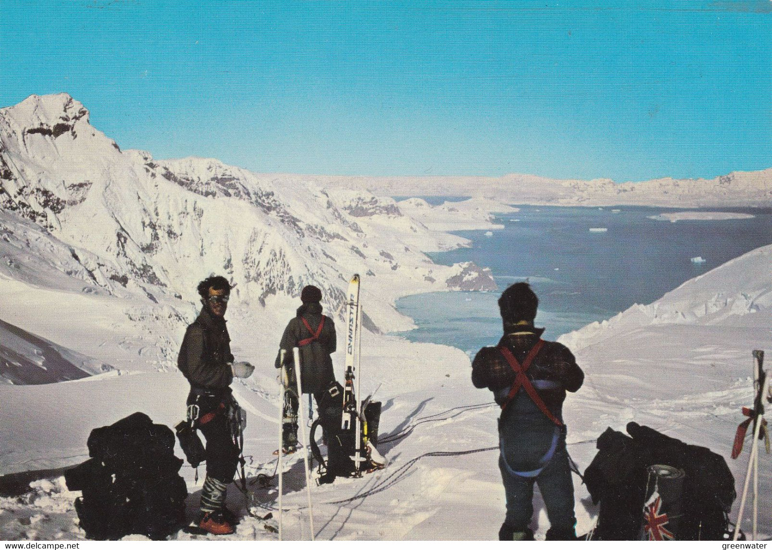 British Antarctic (BAT) Postcard Brabant Island West Coast Ca Endurance, Signature Ca Brabant Island 14 MAR 1985 (58322) - Covers & Documents