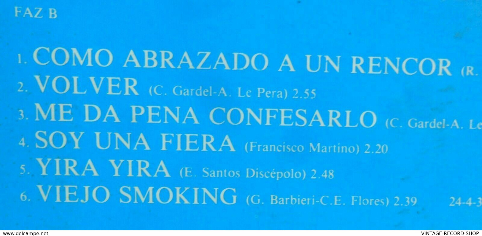 CARLOS GARDEL*EL ALBUM DE ORO* MANO A MANO-VOLVER-TOMO Y OBLIGO-YIRA,YIRA-EMI/OD - DVD Musicaux