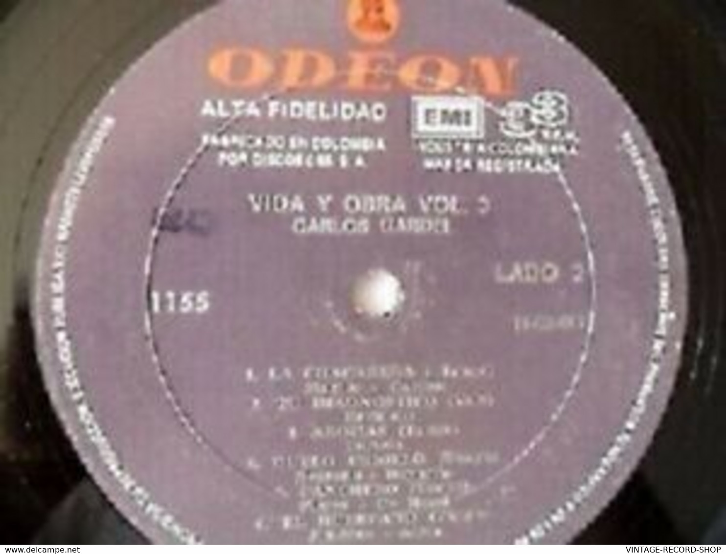 CARLOS GARDEL-VIDA Y OBRA 1918 VG++ RELEASED DATE: 1972 COUNTRY MANUFACTURED- - Musik-DVD's