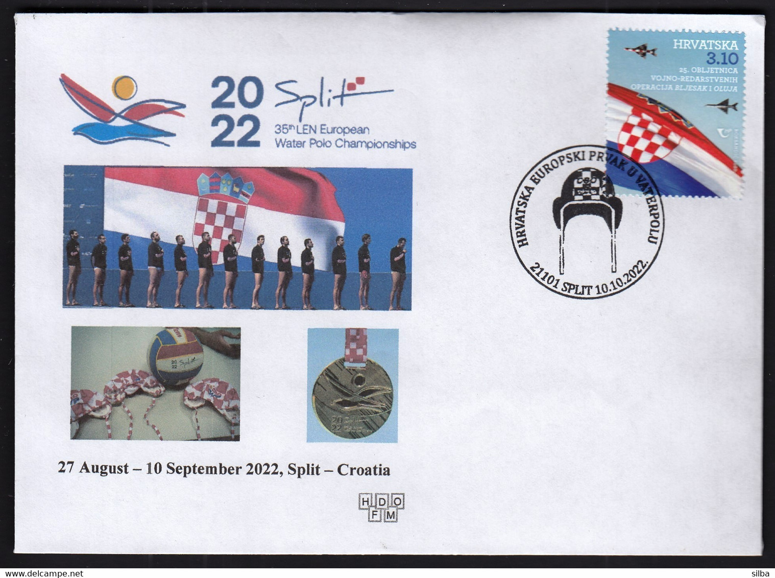 Croatia Split 2022 / 35th LEN European Waterpolo Championships, Croatia European Champion In Water Polo, Waterpolo - Waterpolo