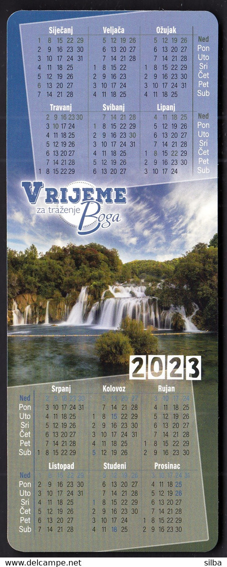 Croatia 2022 / Time To Seek God, Calendar 2023 / Bookmark Bookmarks Bookmarker - Marque-Pages