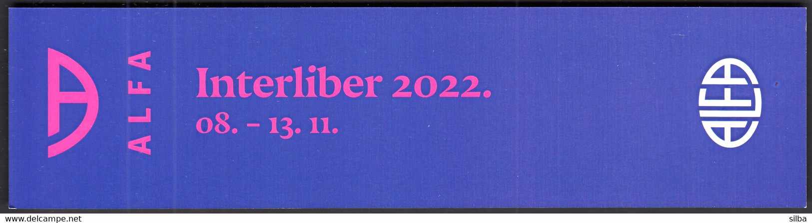 Croatia 2022 / Alfa Didaktika: Učimo Konkretno, We Learn Concretely, Interliber 2022 / Bookmark / Bookmarks / Bookmarker - Marque-Pages