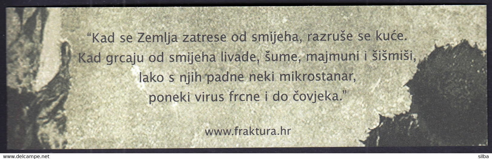 Croatia 2022 / Lana Derkač: Adresar Smrti, Address Book Of Death / Bookmark / Bookmarks / Bookmarker - Marque-Pages