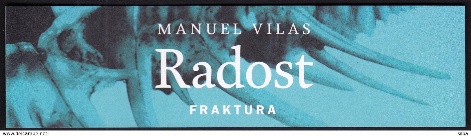 Croatia 2022 / Manuel Vilas: Joy / Bookmark / Bookmarks / Bookmarker - Marque-Pages