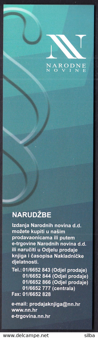 Croatia 2022 / Narodne Novine D.d., 2023 Calendar / Bookmark / Bookmarks / Bookmarker - Marque-Pages