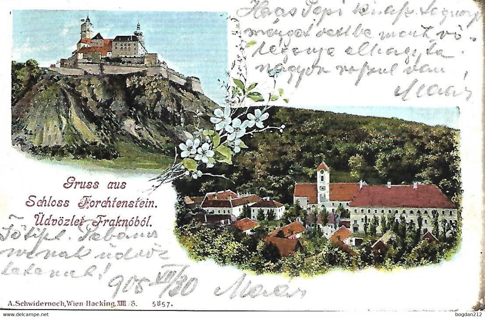 1905 -  FORCHTENSTEIN ,  Gute Zustand, 2 Scan - Forchenstein