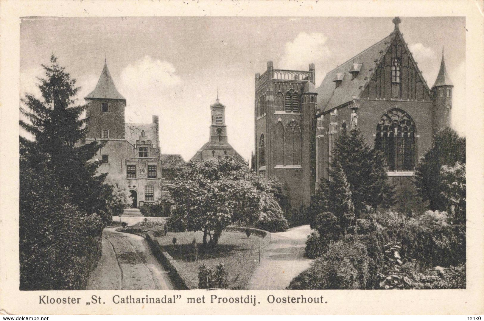 Oosterhout Klooster Sint Catharinadal Met Proostdij K5050 - Oosterhout