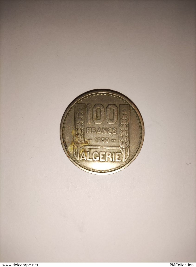 100 FRANCS TURIN ALGERIE 1950 - Algérie